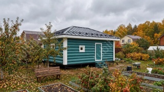 Баня 6 на 6 одноэтажная 36 м²