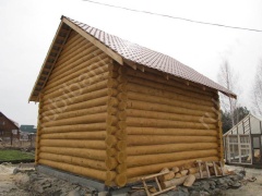 Дом 4×5 м в чашу, 20 м²
