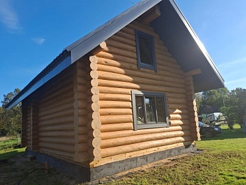 Дом 6 на 9 под ключ, сруб в чашу