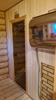 Баня 4×3 с террасой, 20 м²