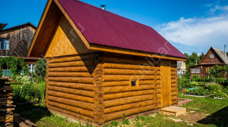 Баня 3 на 5 с туалетом 15 м²