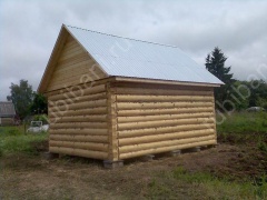 Дом 4×6 м в лапу, 24 м²