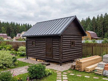 Баня 3×5 м, 15 м²