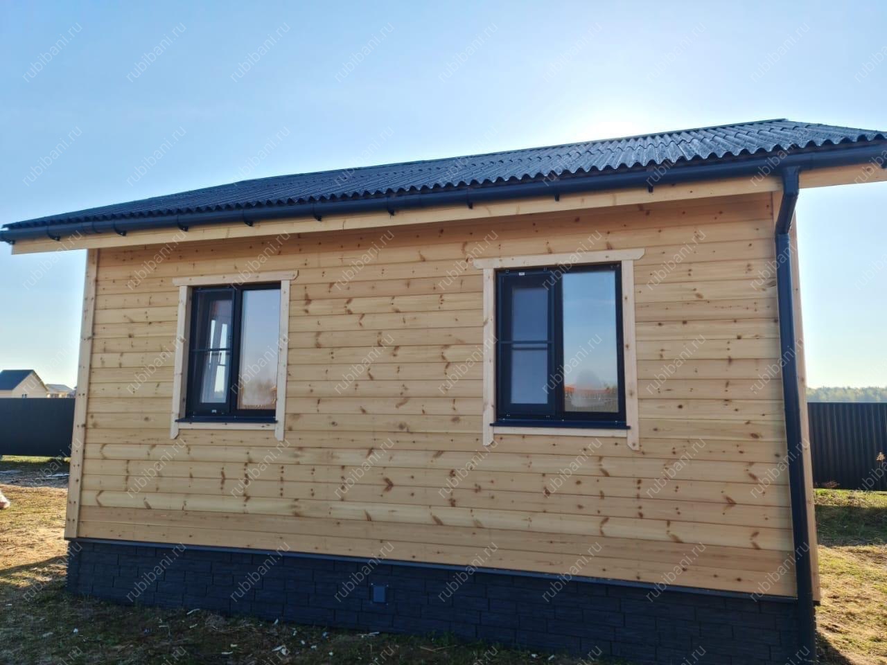 Баня под ключ 7х7 с крыльцом — фото 5 Баня под ключ 7х7 с крыльцом — фото 5