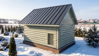 Баня 5×6 м, 30 м²